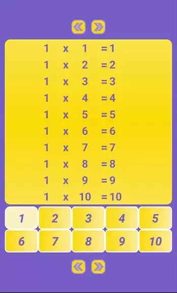 Multiplication Table: Math Скриншот 0