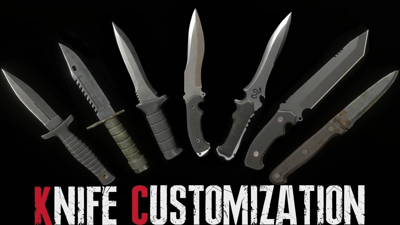 Customização da faca
