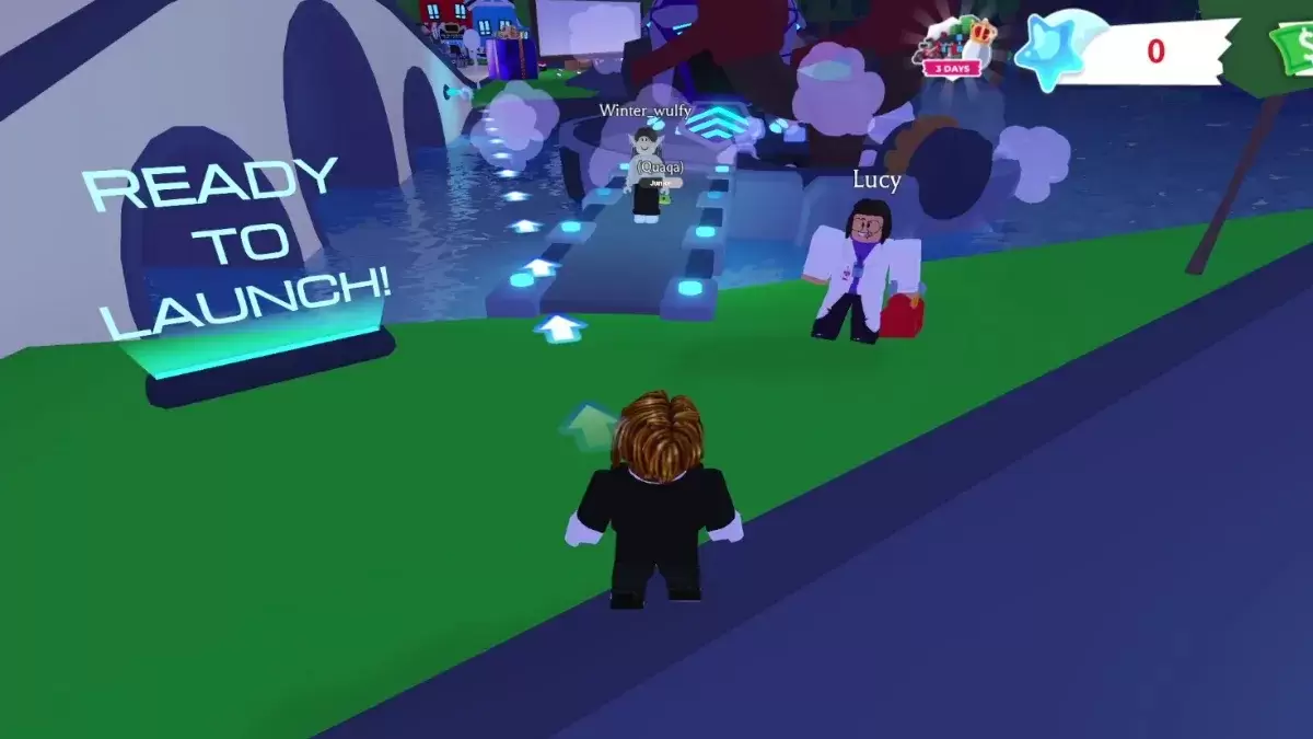 Przyjmij mi rozgrywkę na Roblox, pokazując lokalizację, gdzie szybko podróżować na Księżyc