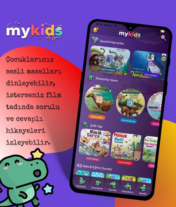 Mykids Masallar & Oyunlar Captura de tela 1