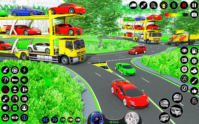 US Police Game Transport Truck Screenshot 2