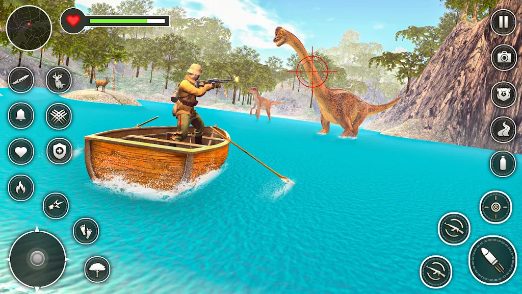 Dinosaur Hunter 3D Game 스크린샷 1