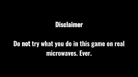 Microwave Game – Simulation Captura de tela 0