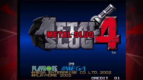 METAL SLUG 4 ACA NEOGEO 스크린샷 0