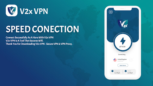 V2xVPN: Fast & Secure VPN Ảnh chụp màn hình 2