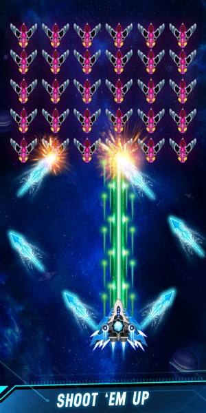 Space shooter - Galaxy attack Ekran Görüntüsü 0