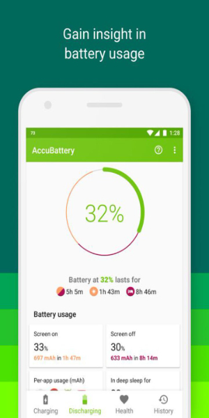 Accu​Battery স্ক্রিনশট 1