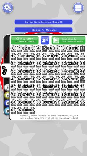Schermata Tombola 3D - Number Generator 3