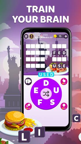 Wordelicious - Fun Word Puzzle Capture d'écran 3