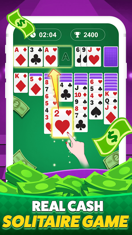 Solitaire Clash-Win Cash應用截圖第0張