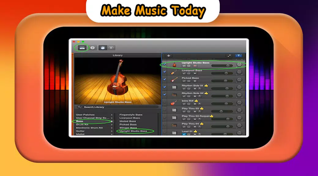 GarageBand Music in studio Clue ဖန်သားပြင်ဓာတ်ပုံ 0
