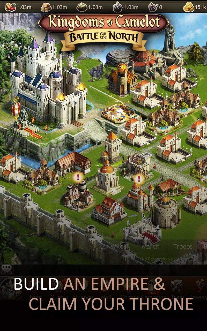 Kingdoms of Camelot: Battle Ảnh chụp màn hình 0