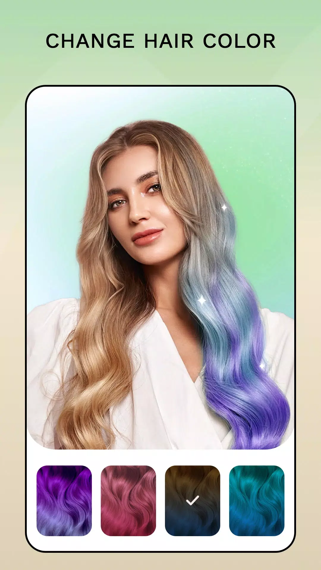 Schermata Hair Color Changer: Hairstyles 0