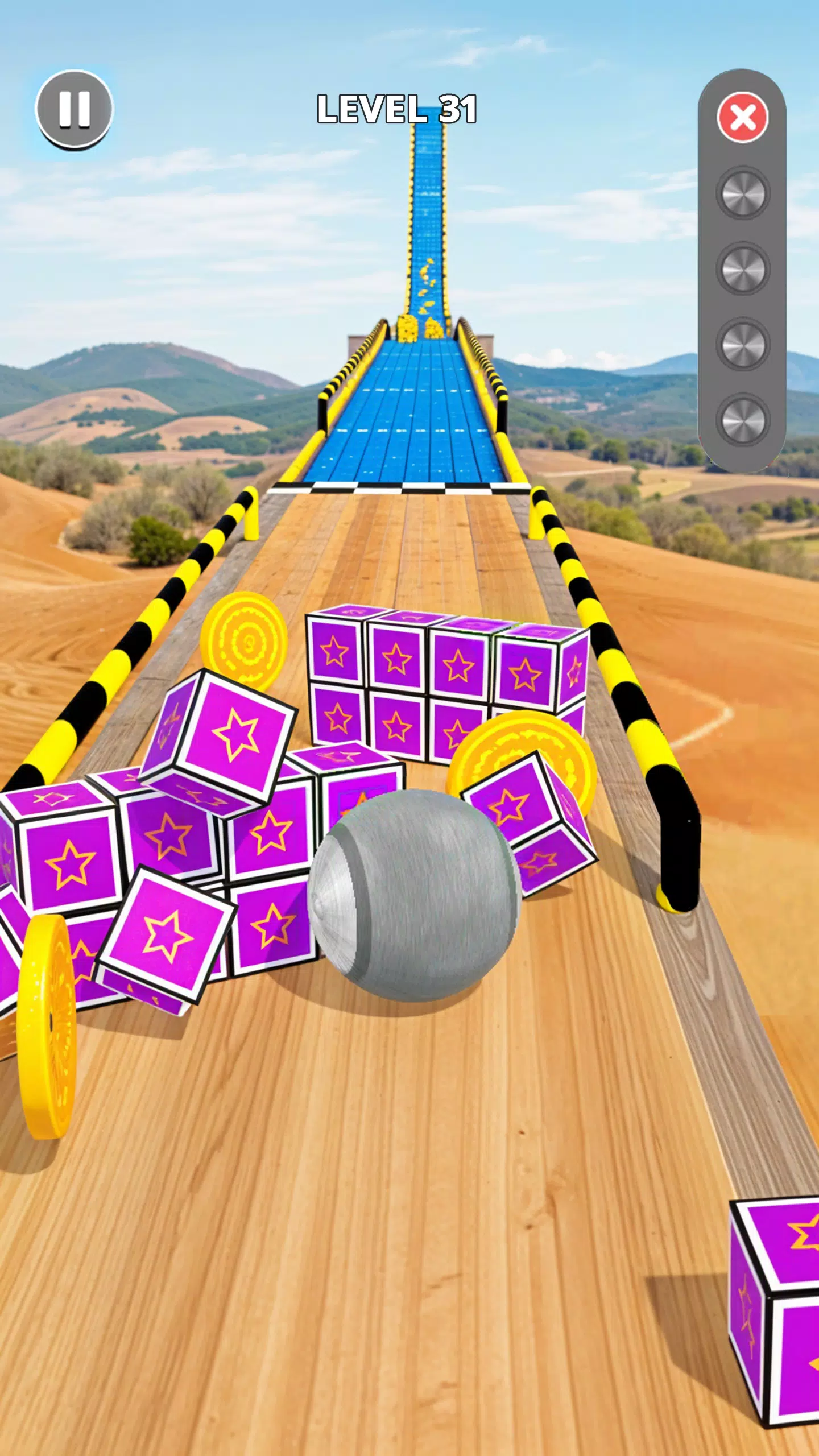 Sky Rolling Ball Screenshot 2