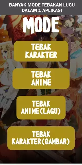 Wibu Elite: Tebak Lagu, Anime, dan Karakternya Ảnh chụp màn hình 1