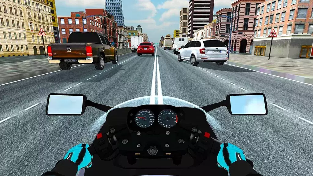 Highway Traffic Rider - 3D Bik スクリーンショット 1