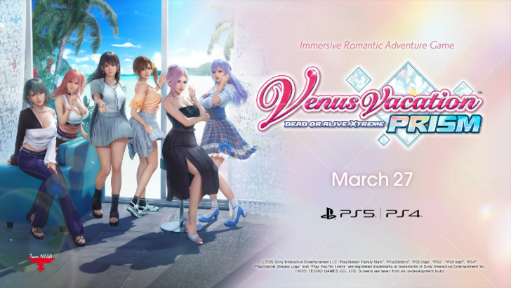 Venus Vacation Prism - Dead or Alive Xtreme - Data di uscita e ora