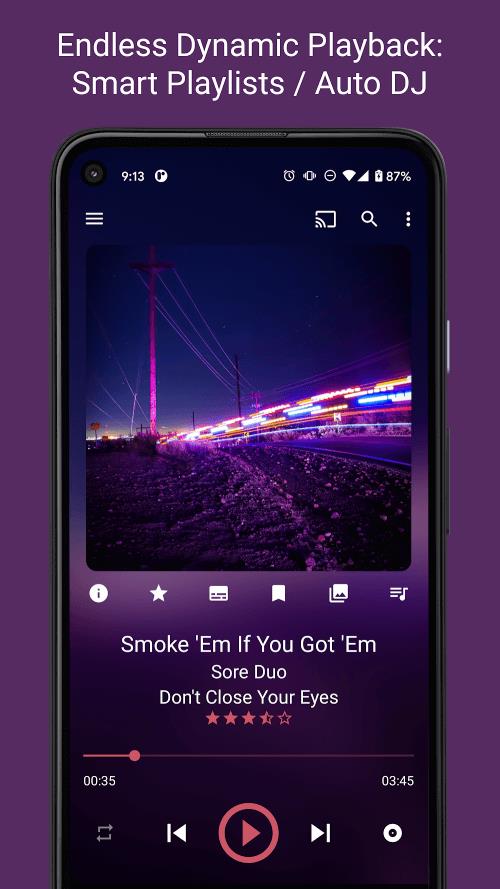 GoneMAD Music Player ภาพหน้าจอ 2