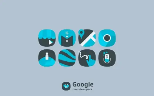 Timus: Rounded Dark Icon Pack Ekran Görüntüsü 0