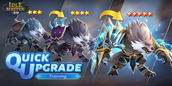 Idle Master-3D AFK Arena ဖန်သားပြင်ဓာတ်ပုံ 1