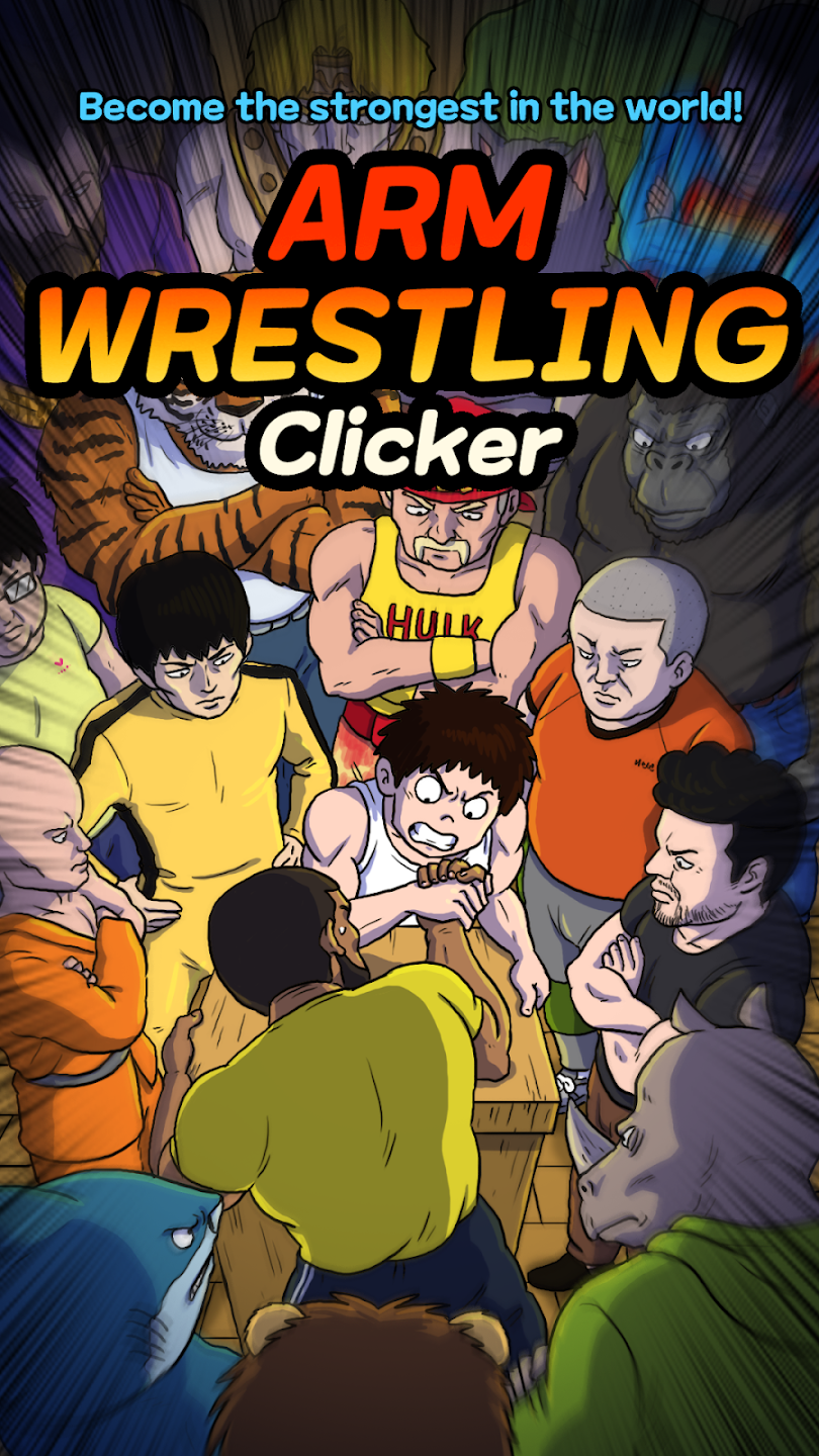 Arm Wrestling Clicker APK Captura de tela 0