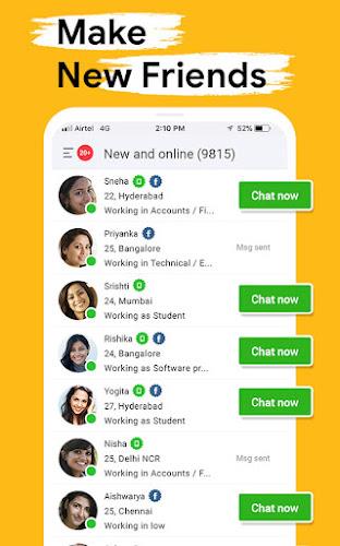 QuackQuack Dating App in India スクリーンショット 0