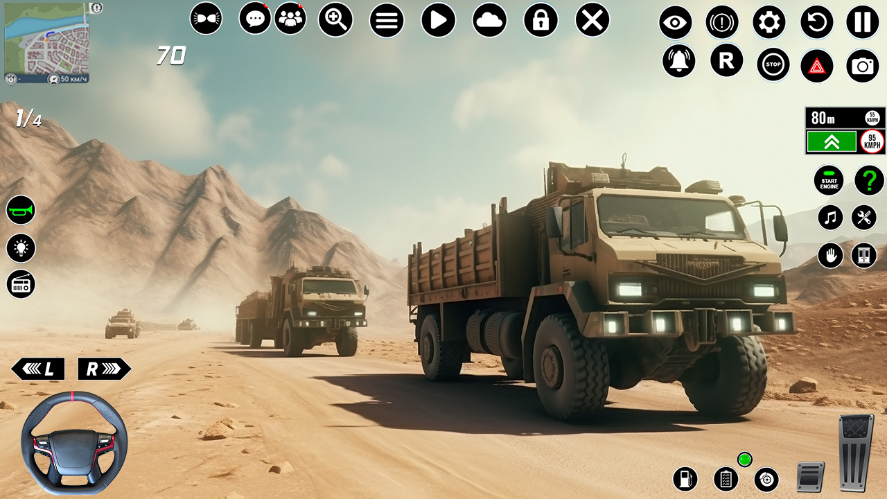 Army Cargo Driver - Truck Game স্ক্রিনশট 0