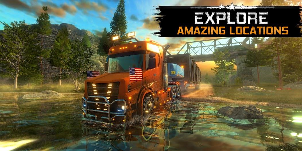 Truck Simulator USA Revolution Mod Schermafbeelding 1