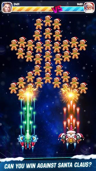 Space shooter - Galaxy attack Mod Tangkapan skrin 2