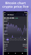 Bitcoin price - Cryptocurrency Captura de pantalla 2