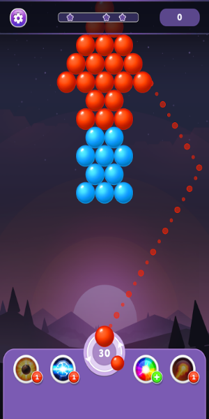 Bubble Shooter Rainbow Screenshot 2