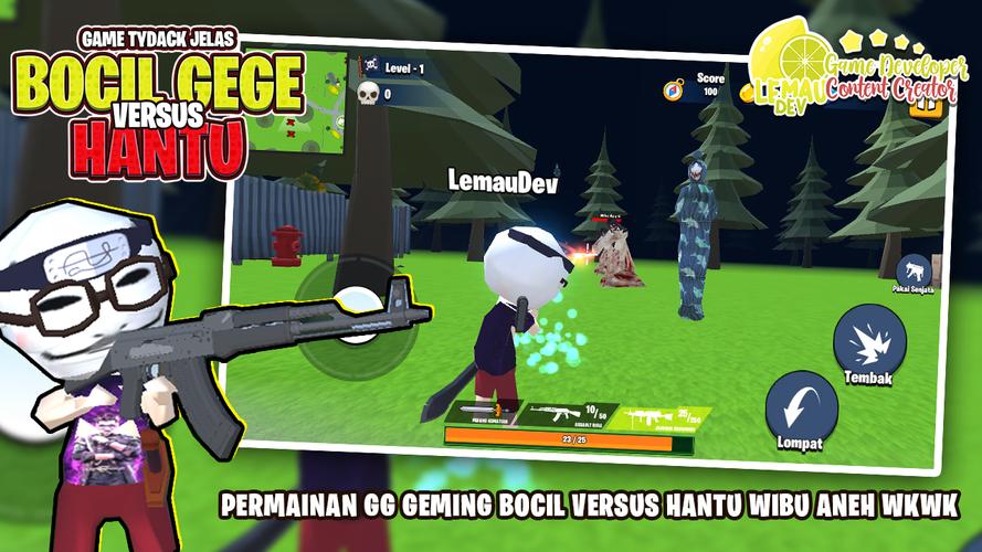 Simulator Bocil vs Hantu Captura de tela 1