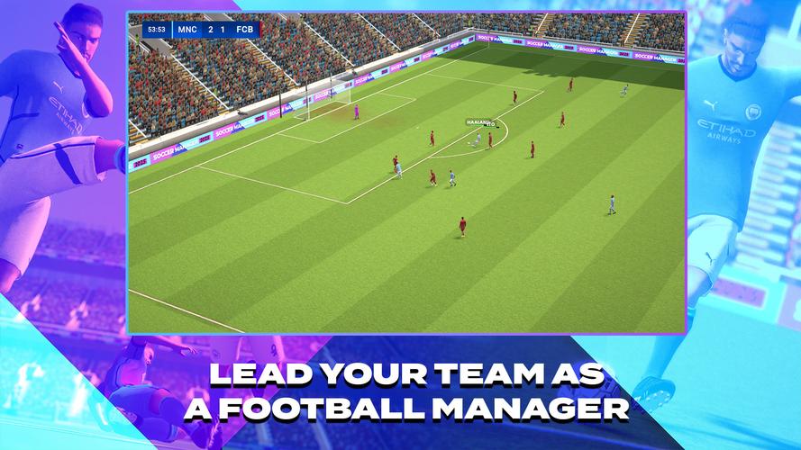 Soccer Manager 2025 - Football स्क्रीनशॉट 0