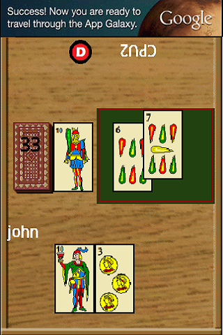 Cards Briscola ဖန်သားပြင်ဓာတ်ပုံ 1