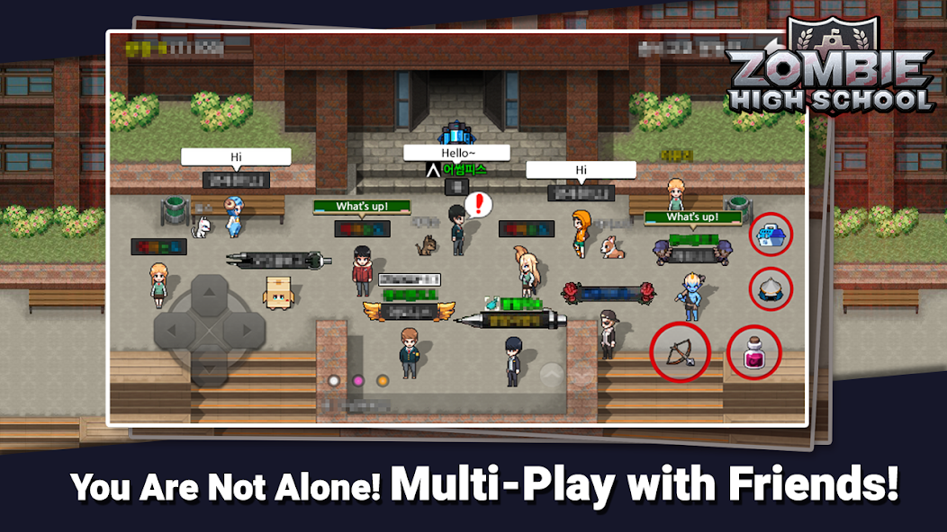Zombie High School Mod ဖန်သားပြင်ဓာတ်ပုံ 3