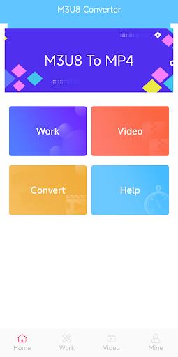 Video Converter - M3U8 to MP4 स्क्रीनशॉट 0