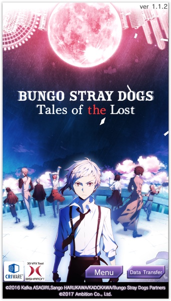 Bungo Stray Dogs: Tales of the Lost ภาพหน้าจอ 0