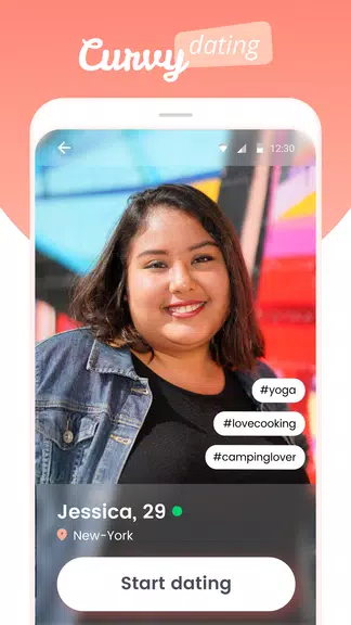 Curvy Singles Dating ဖန်သားပြင်ဓာတ်ပုံ 0