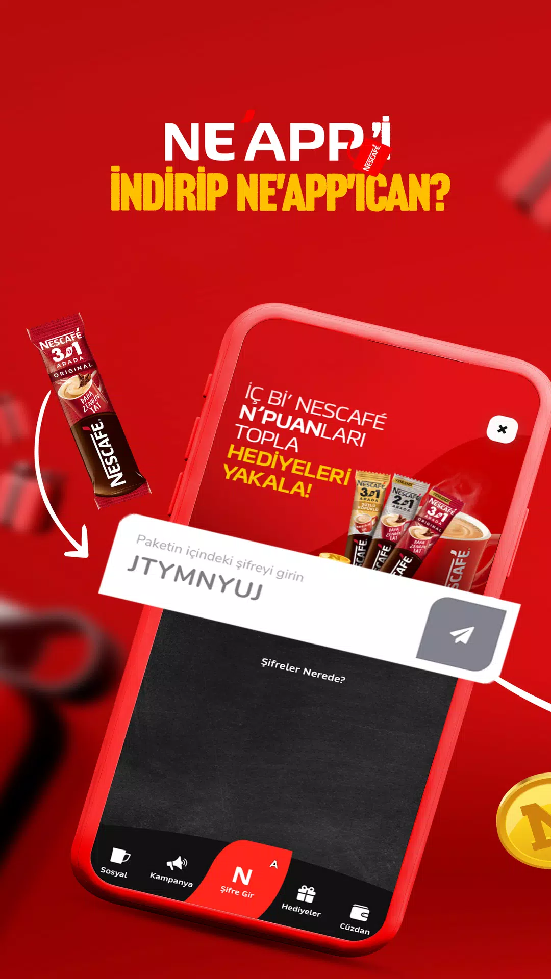 Nescafé 3ü1 Arada NE'APP ภาพหน้าจอ 0