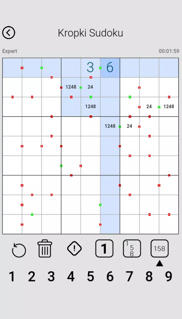 Dot Sudoku Zrzut ekranu 1