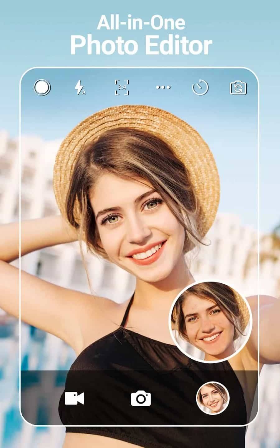 YouCam Perfect - Photo Editor ဖန်သားပြင်ဓာတ်ပုံ 0