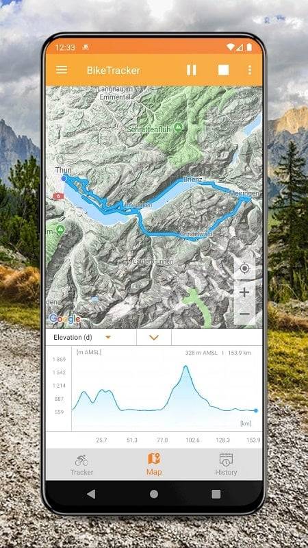 Schermata Bike Tracker 2