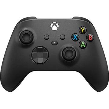 Controlador sem fio xbox preto de carbono