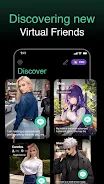 MeetAI: Chat with AI Friends ภาพหน้าจอ 1