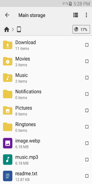 Cx File Explorer Mod Tangkapan skrin 1