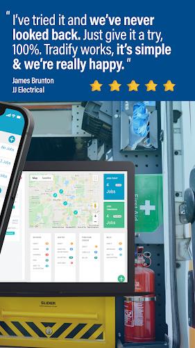 Tradify - Easy Job Management Capture d'écran 1