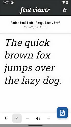 Font Viewer - Preview Fonts Ảnh chụp màn hình 0