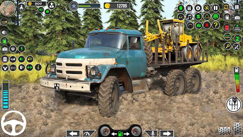 Snow Mud Truck Runner Offroad ภาพหน้าจอ 2