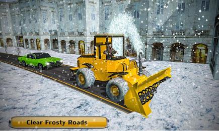 Snow Blower Truck Road Cleaner Screenshot 2