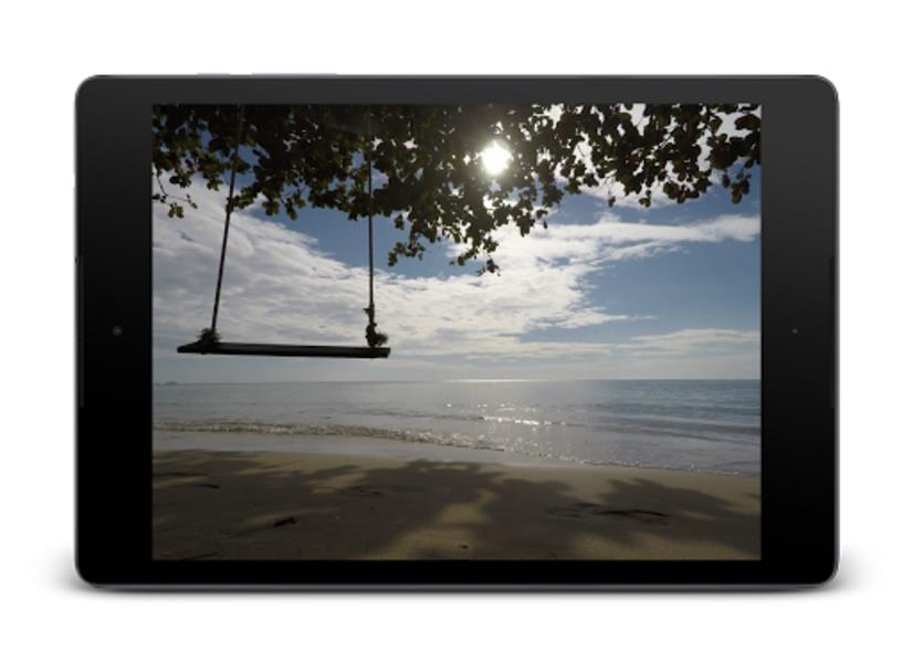 Beach Video Live Wallpaper Tangkapan skrin 3